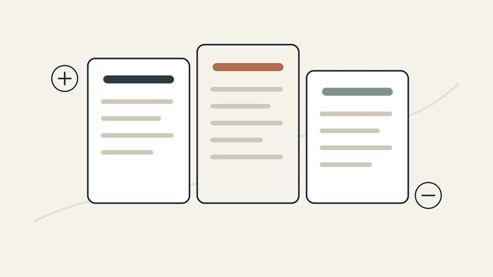 An organized collection of business, rental, estate, and family legal documents.